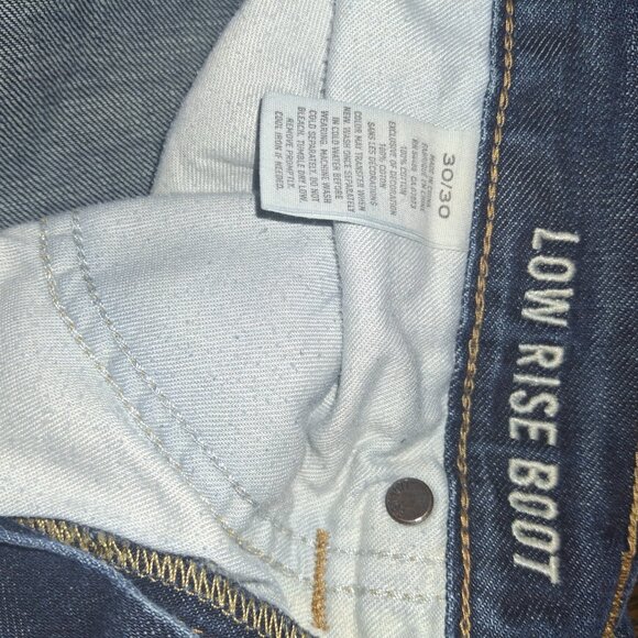 American Eagle Oufitters Men Low Rise Boot Jeans Size 30x30 - Picture 3 of 3